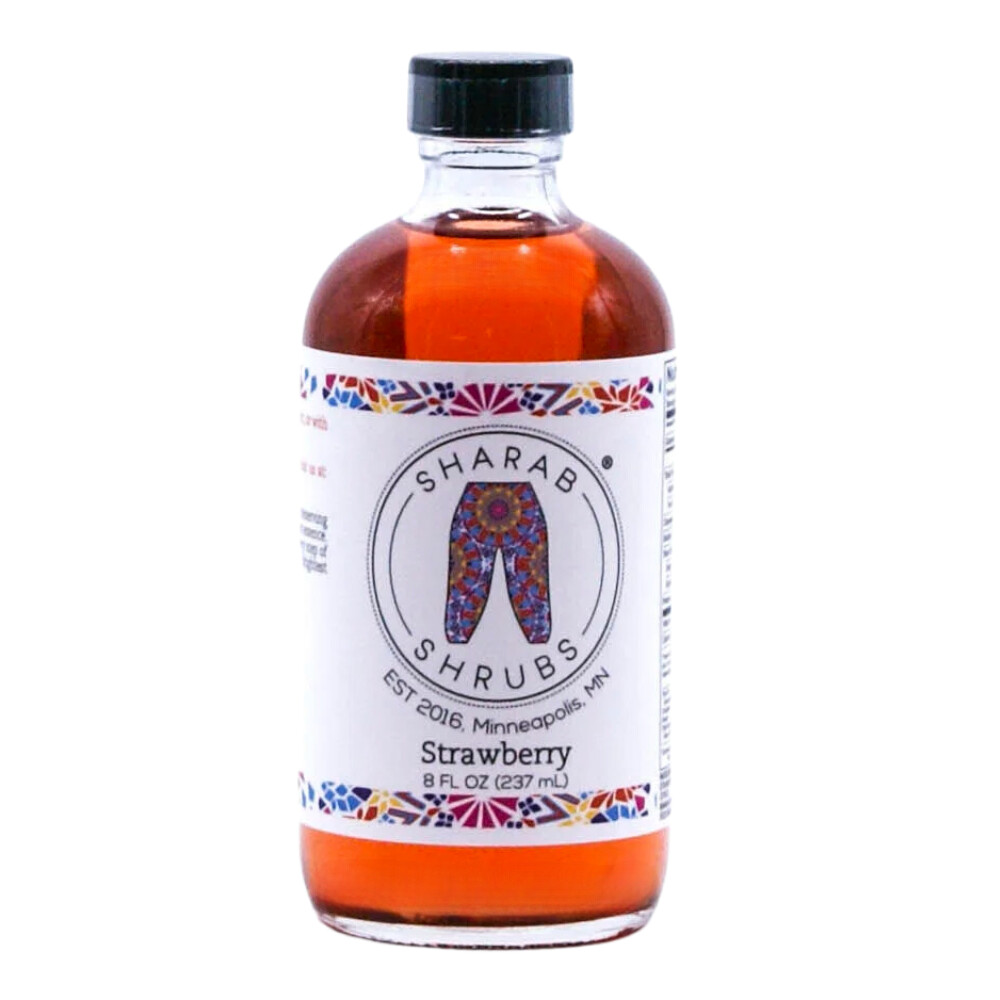 [8oz] Sharab Shrubs Strawberry