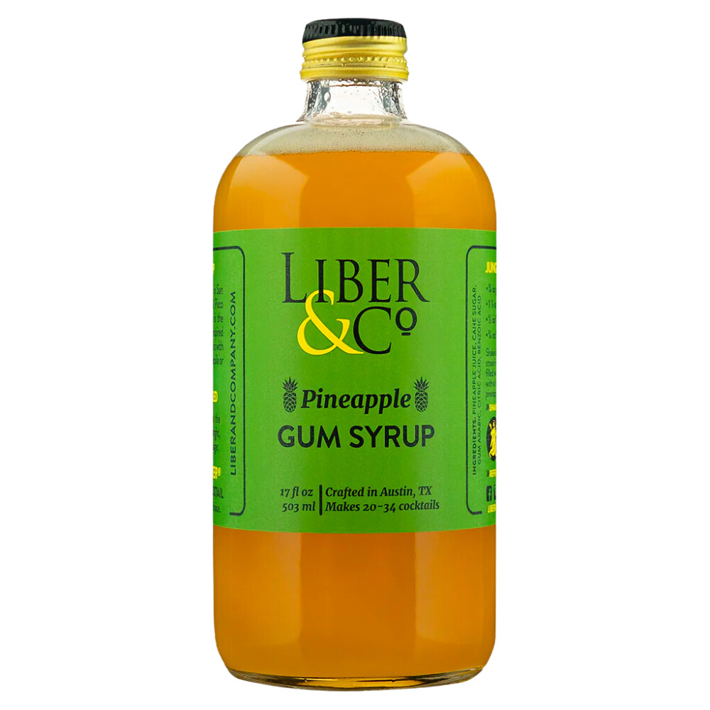 [9.5oz] Liber & Co Pineapple Gum Syrup