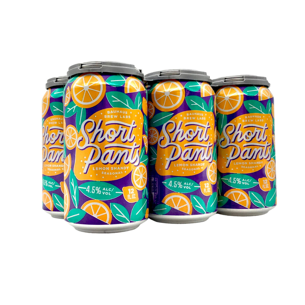 Bauhaus Short Pants Shandy 6pk Can