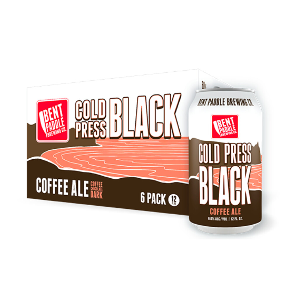 Bent Paddle Cold Press Black Ale 6pk Cans