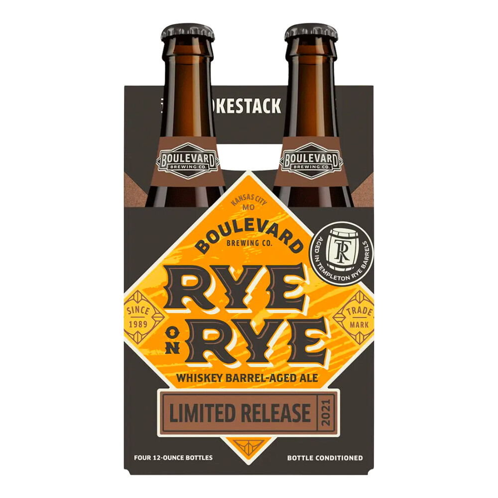 Boulevard Rye on Rye Whiskey Barrel Aged Ale 4pk