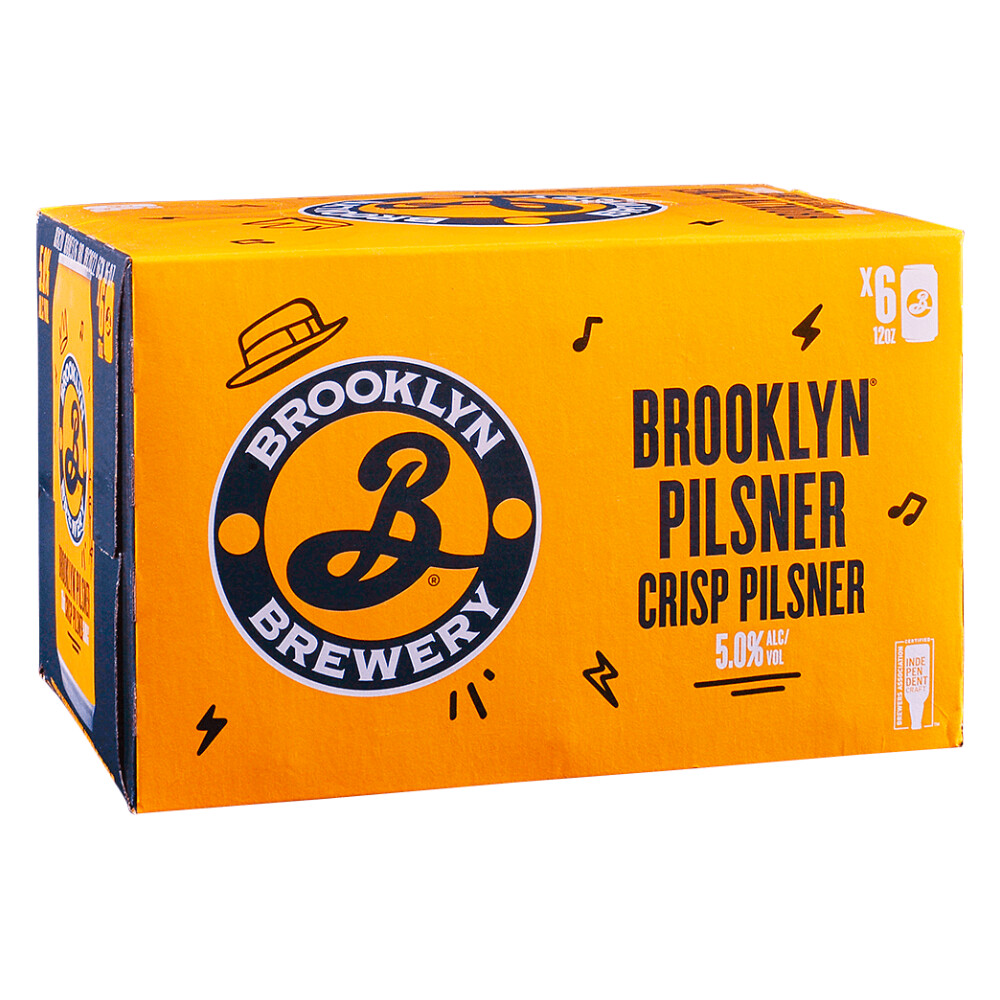 Brooklyn Pilsner 6pk Cans