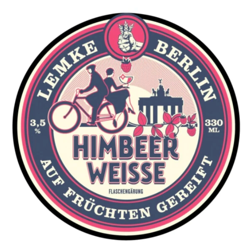 Budike Himbeer Raspberry Berliner Weisse 355ml Can
