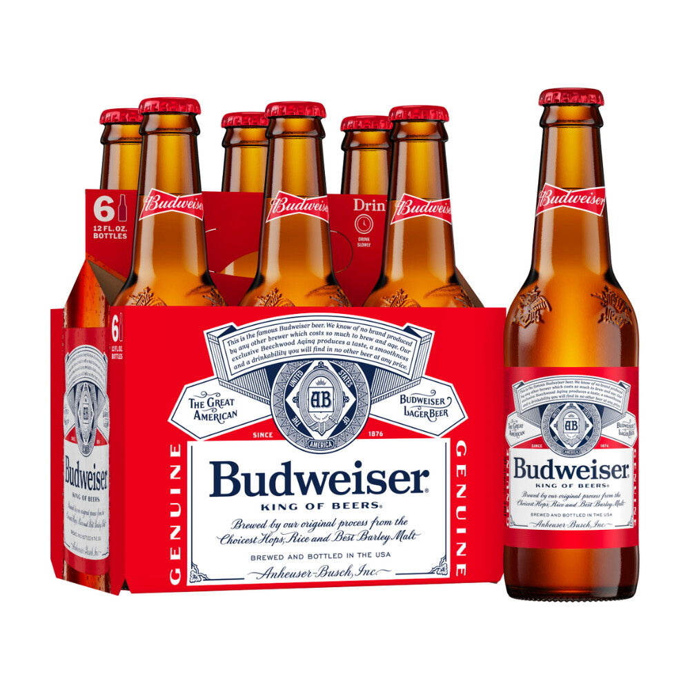 Budweiser 6pk Bottle