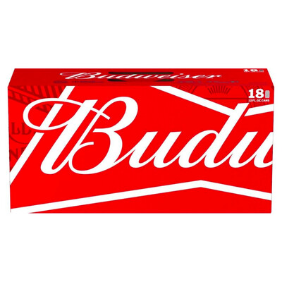 [D] Budweiser 18pk Can