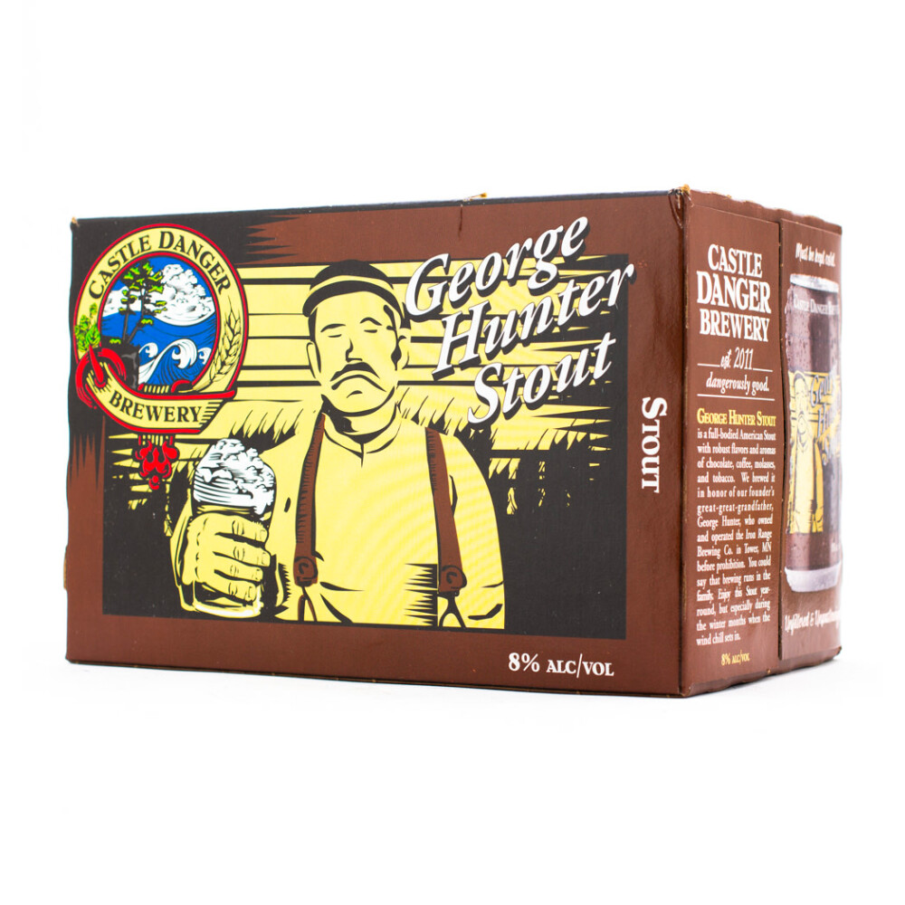 Castle Danger George Hunter Stout 6pk Cans