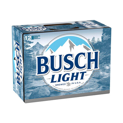 Busch Light 12pk Can