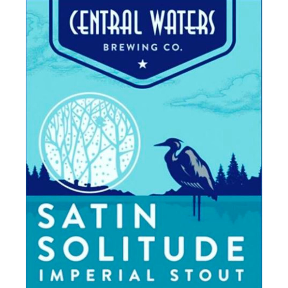 Central Waters Satin Solitude Imperial Stout 6pk Can