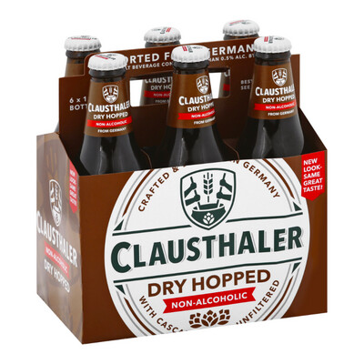 Clausthaler Dry-Hopped IPA Non-Alcoholic 6pk