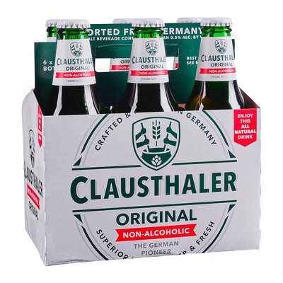 Clausthaler Lager Non-Alcoholic 6pk