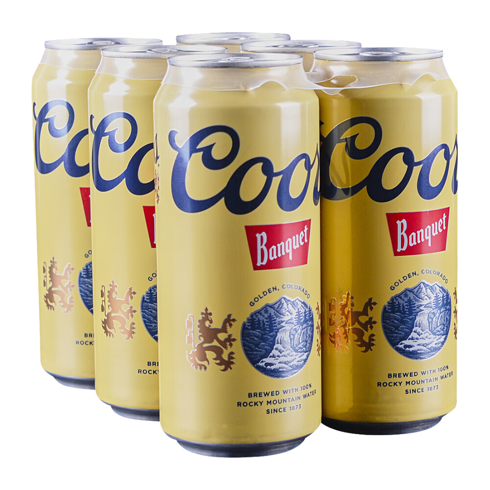 Coors Banquet 16oz 6pk Can