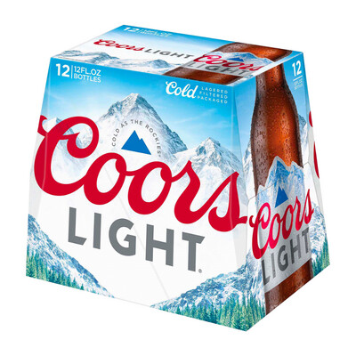Coors Light 12pk Bottle