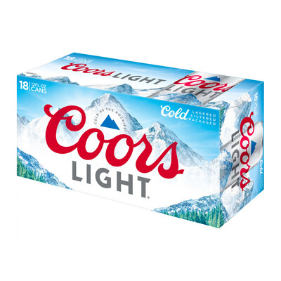 Coors Light 18pk Cans