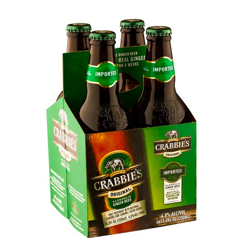 Crabbie&#39;s Ginger Beer 4pk (Alcoholic)