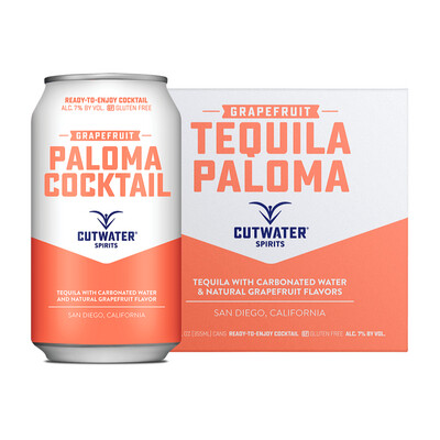Cutwater Paloma Cocktail 4pk Cans