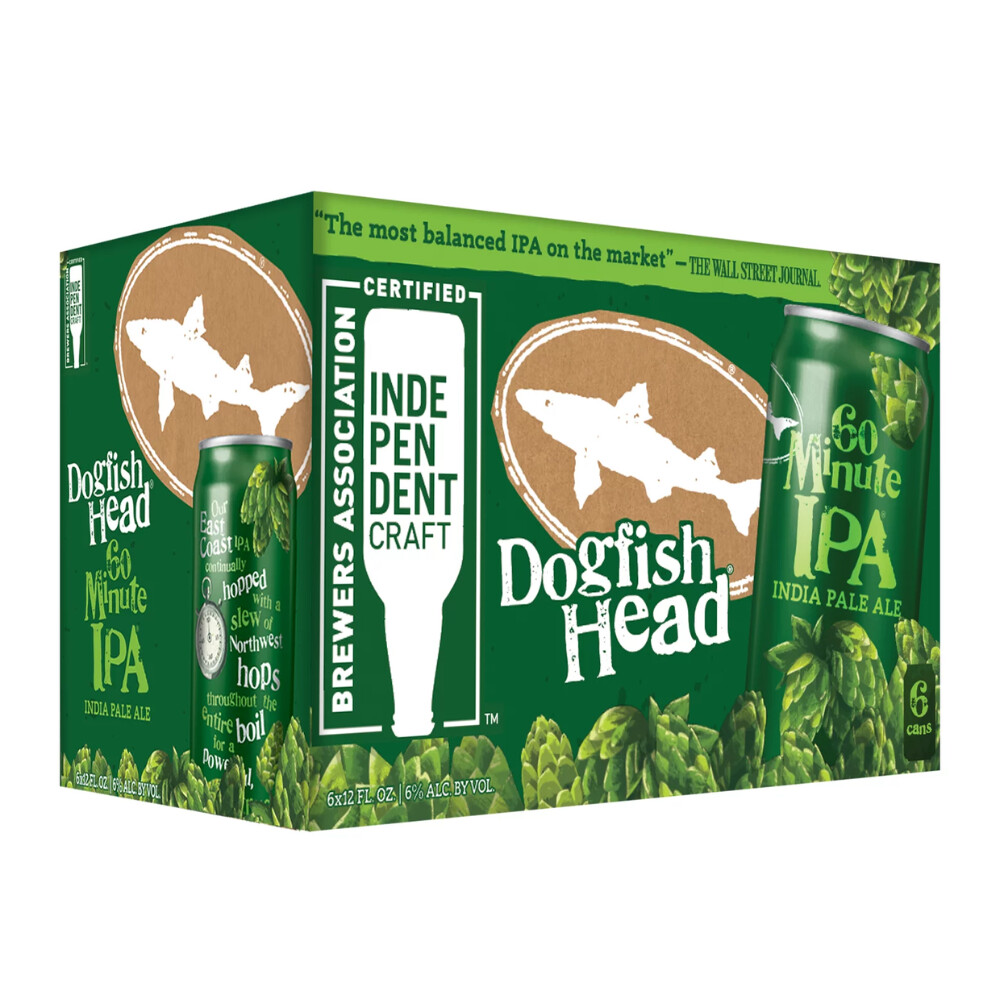 Dogfish Head 60 Minute IPA 6pk Can