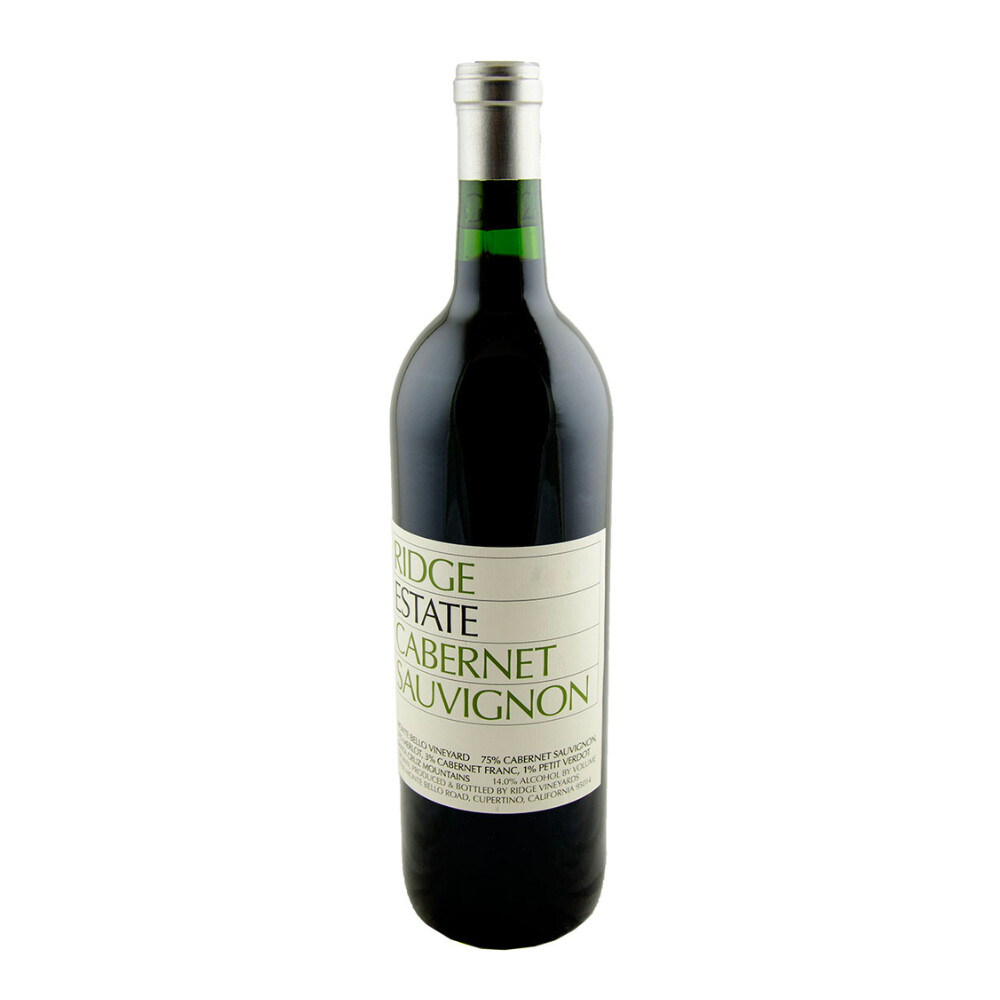 Ridge Vineyards Estate Cabernet Sauvignon Santa Cruz 2021