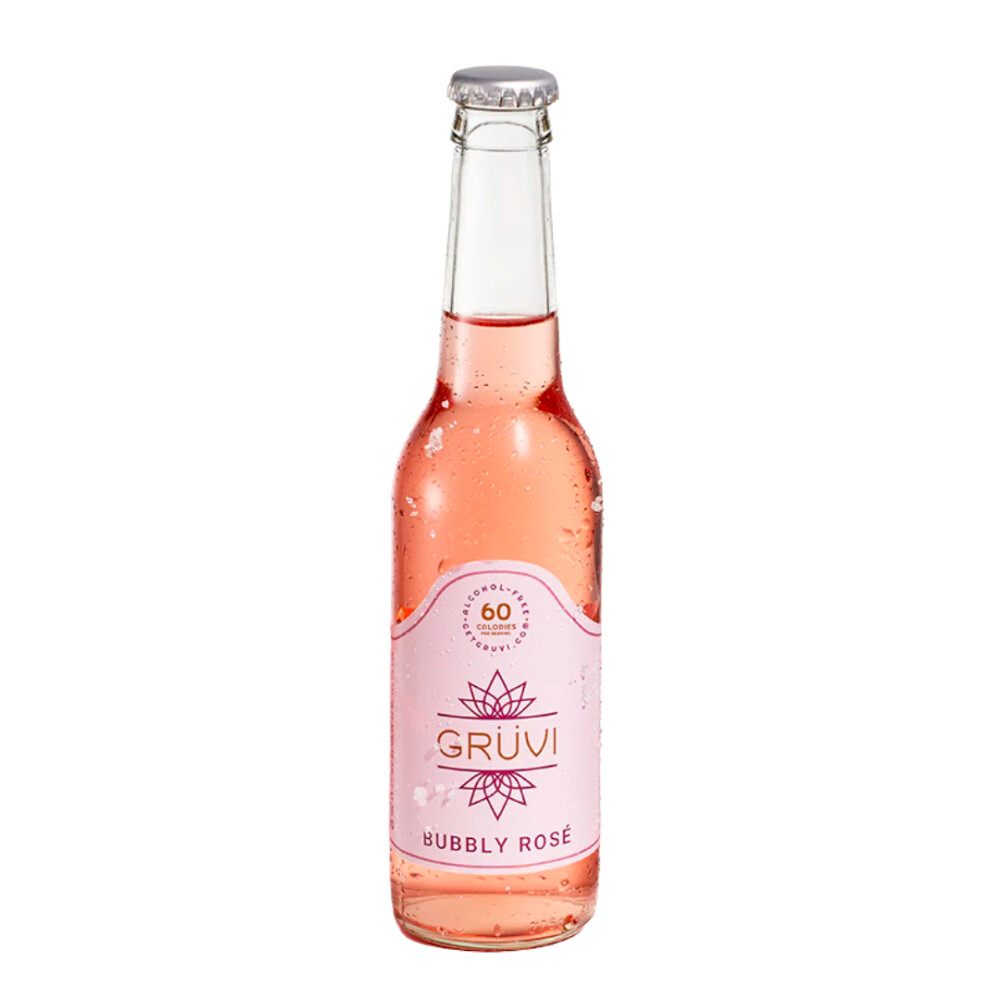 Gruvi N/A Bubbly Rose 12oz Bottle