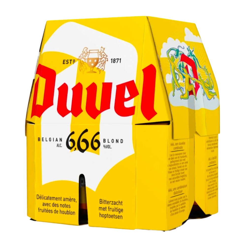 Duvel 6.66 Belgian Blond Ale 4pk