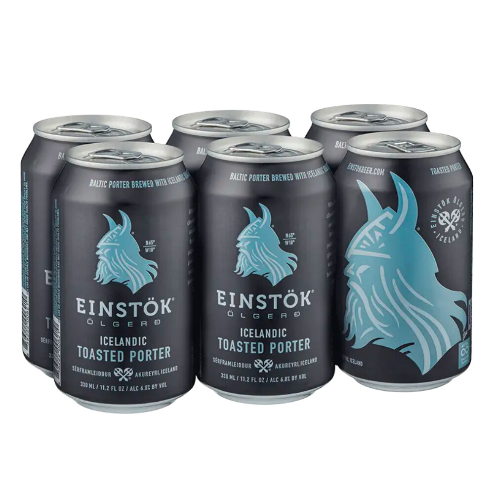 Einstok Icelandic Toasted Porter 6pk Can