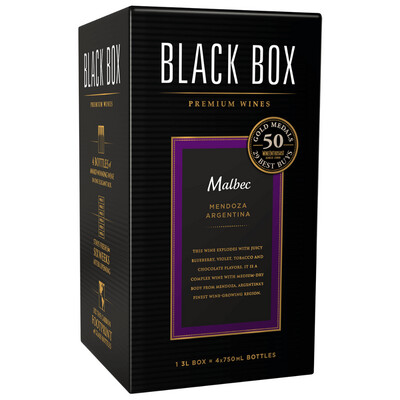 [3L] Black Box Malbec California NV