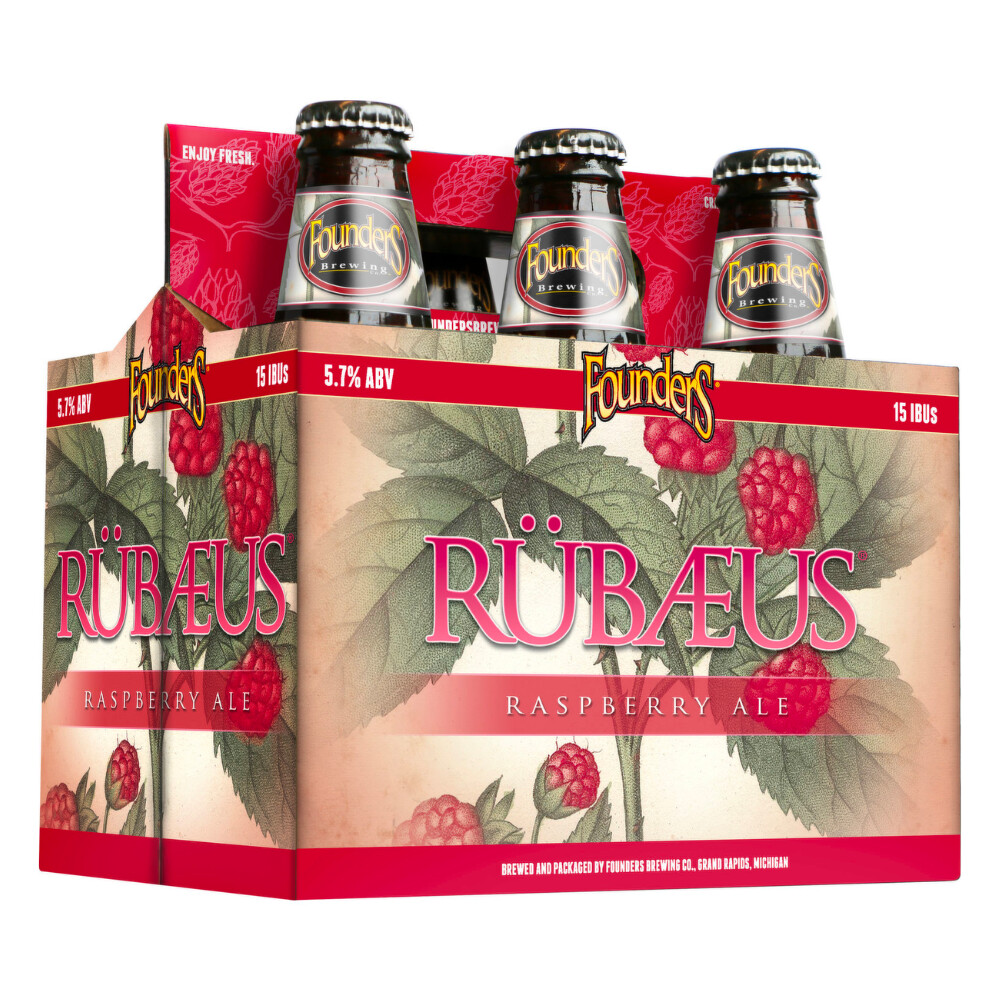 Founders Rubaeus Raspberry Ale 6pk