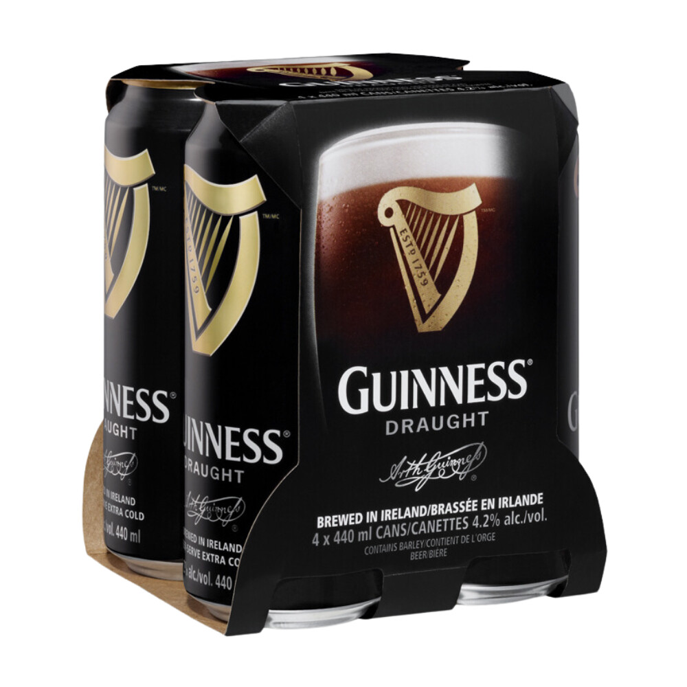 Guinness Draught 4pk Cans