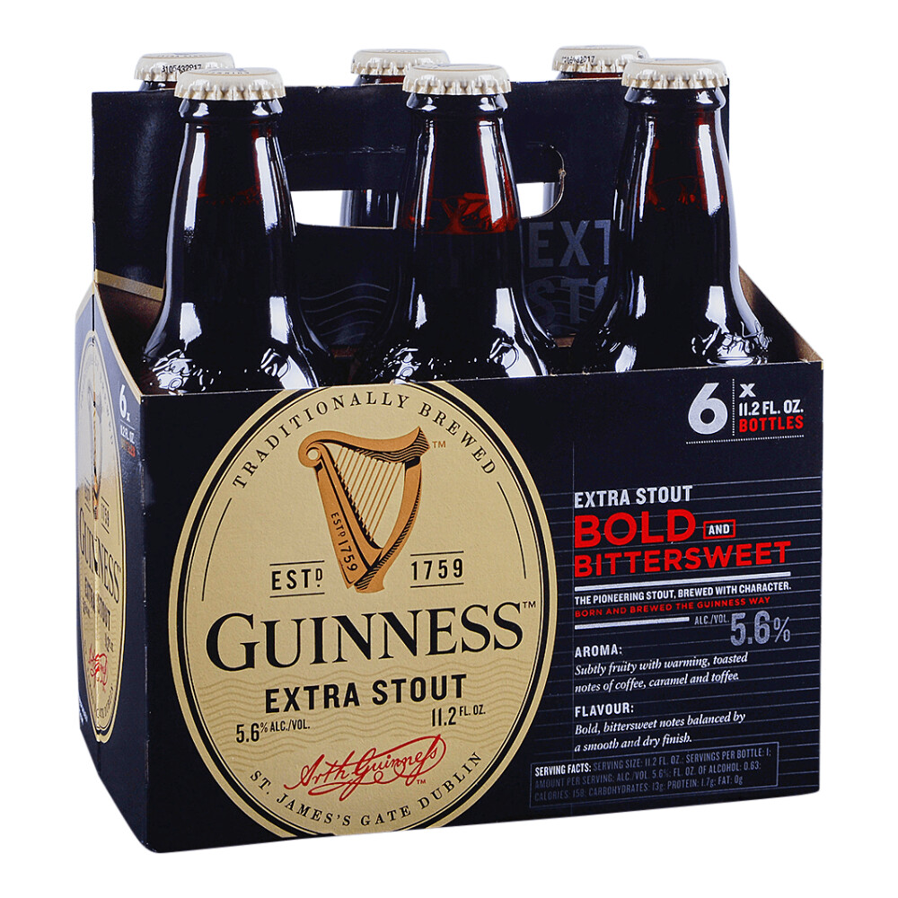 Guinness Extra Stout 6pk