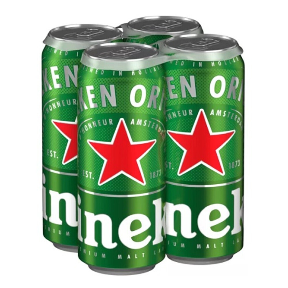 Heineken 4pk 16oz Can