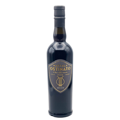 [500ML]  Ostinato Marsala Secco Fine Ambra Sicily
