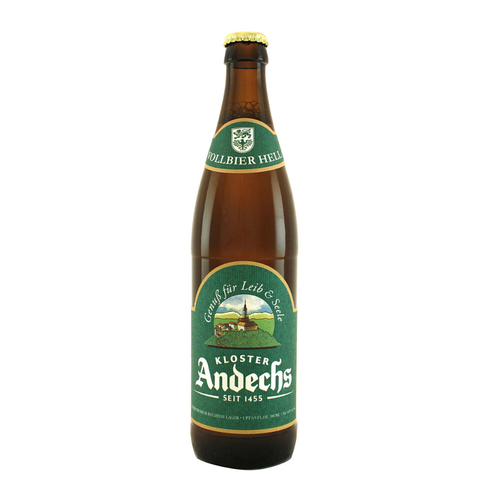 Kloster Andechs Vollbier Hell Lager 500ml