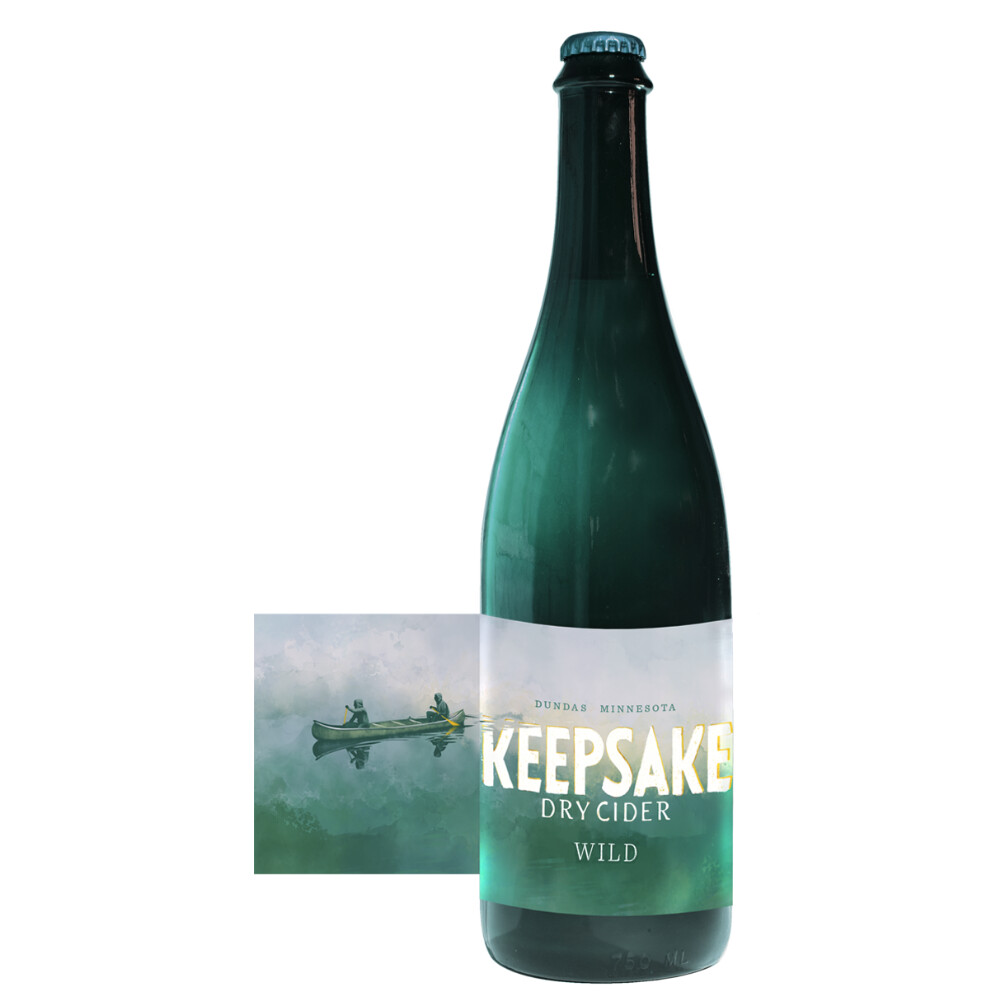 Keepsake Organic Dry Cider 750ml