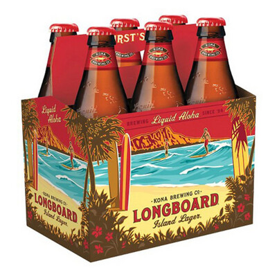 Kona Longboard Lager 6pk