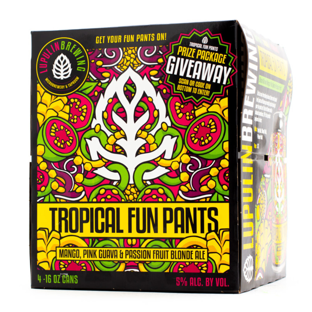 Lupulin Tropical Fun Pants Blonde Ale 4pk Can