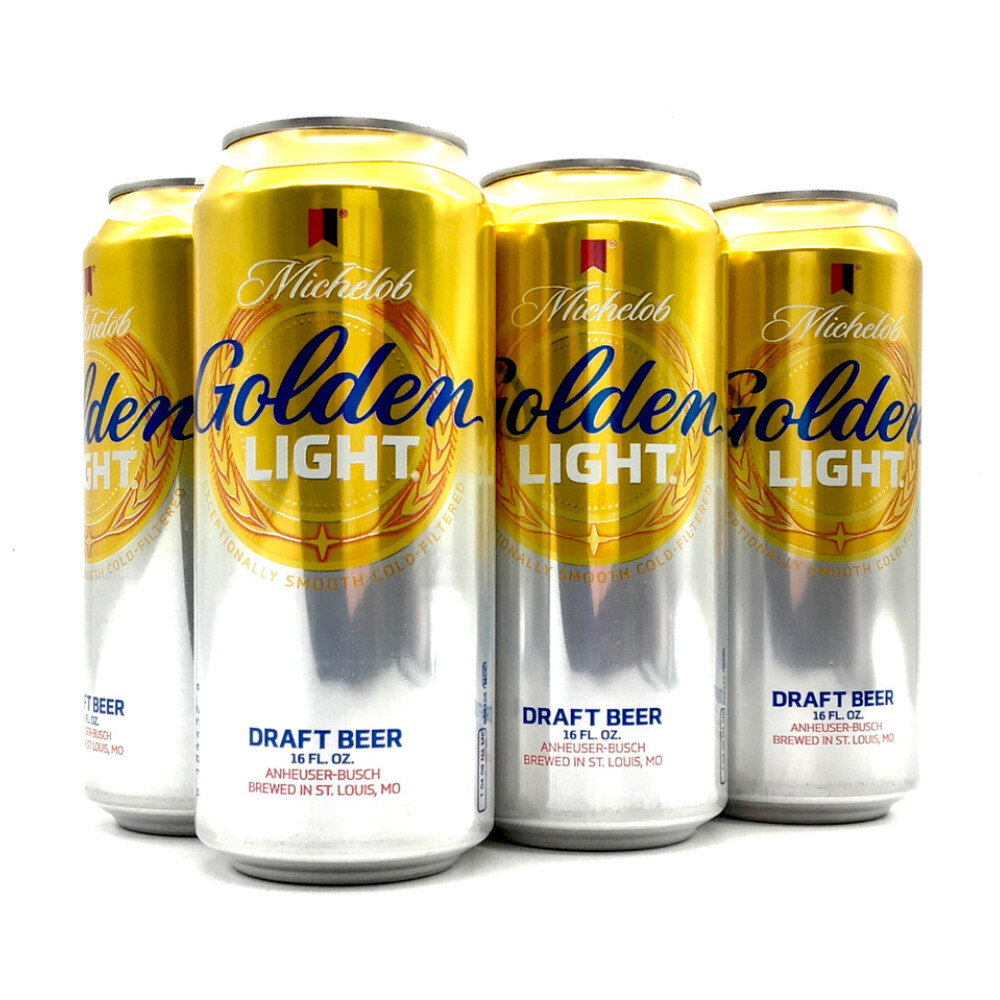 Michelob Golden Light 6pk 16oz Can