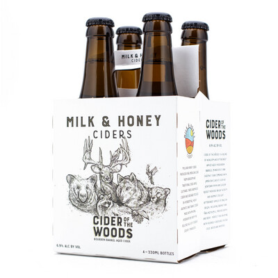 Milk &amp; Honey Cider of the Woods Cider 4pk