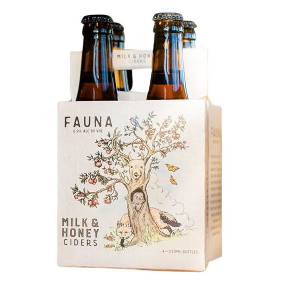Milk &amp; Honey Fauna Cider 4pk