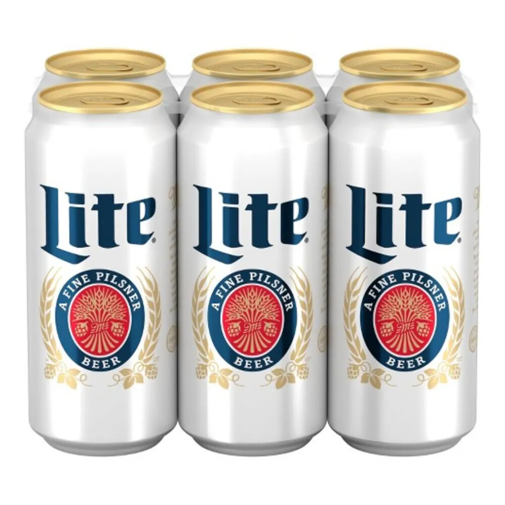 Miller Lite 6pk 16oz Can