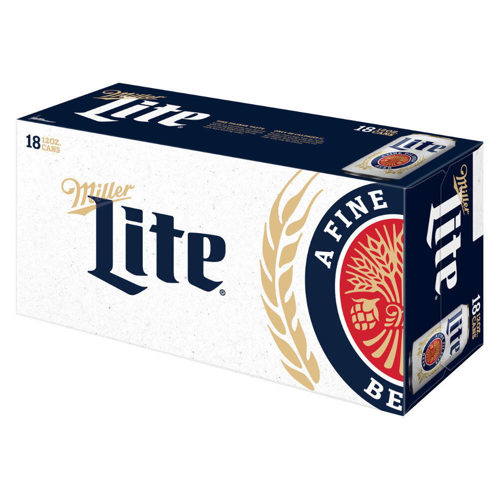 Miller Lite 18pk Can