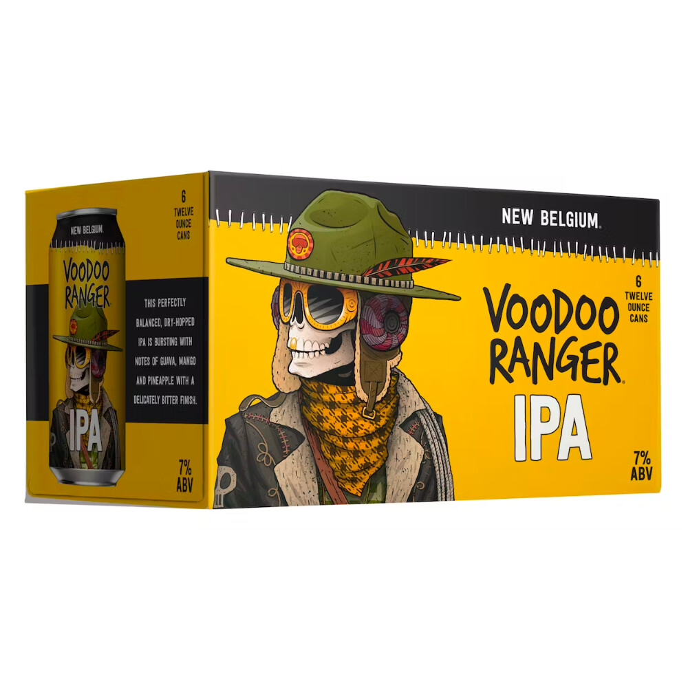 New Belgium Voodoo Ranger IPA 6pk Can