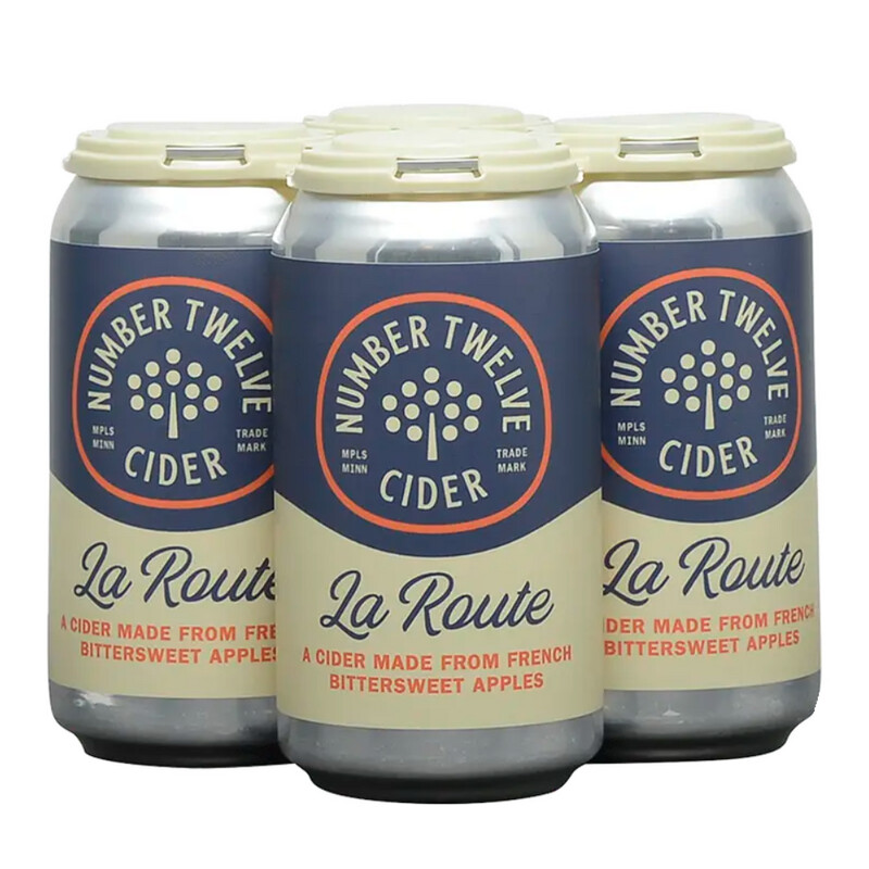 Number Twelve La Route FrenchStyle Cider 4pk Cans