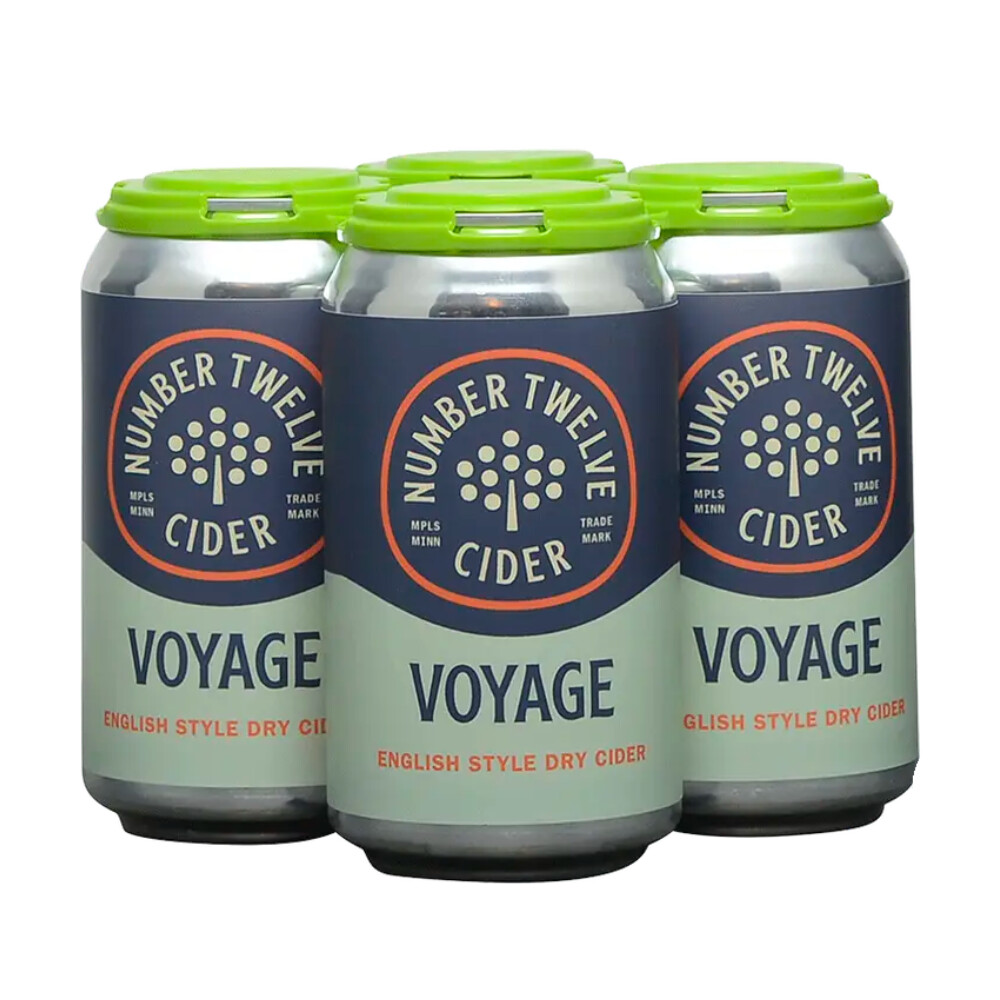 Number Twelve Voyage Dry Cider 4pk Cans
