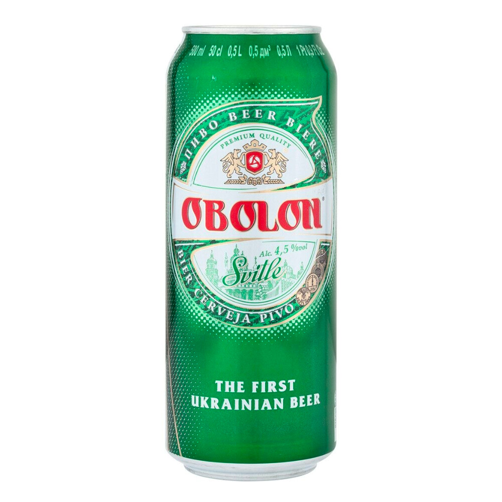 Obolon Svitle Lager 4pk Can