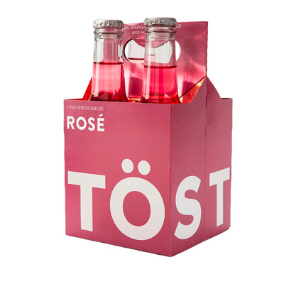 Tost Rose Non-Alcoholic Sparkling Cocktail 4pk