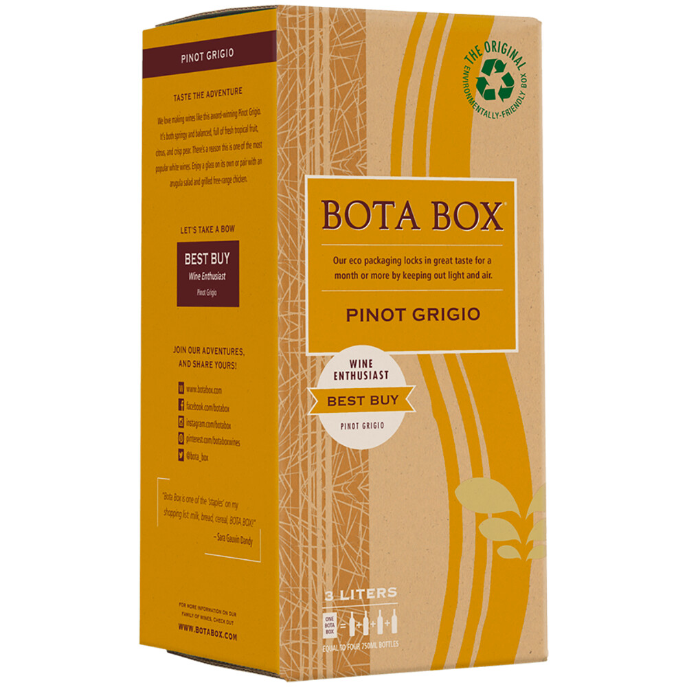 [3L] Bota Box Pinot Grigio California NV
