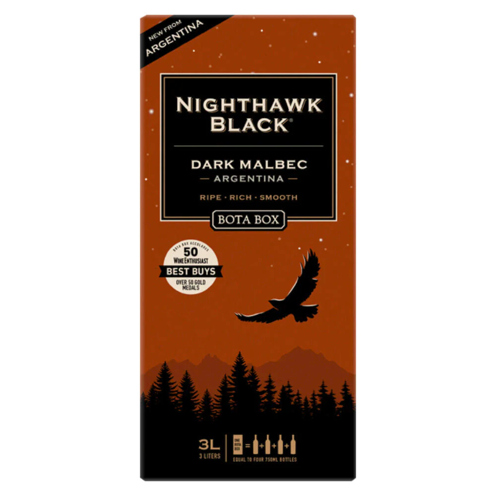 [3L] Bota Box Nighthawk Malbec California NV