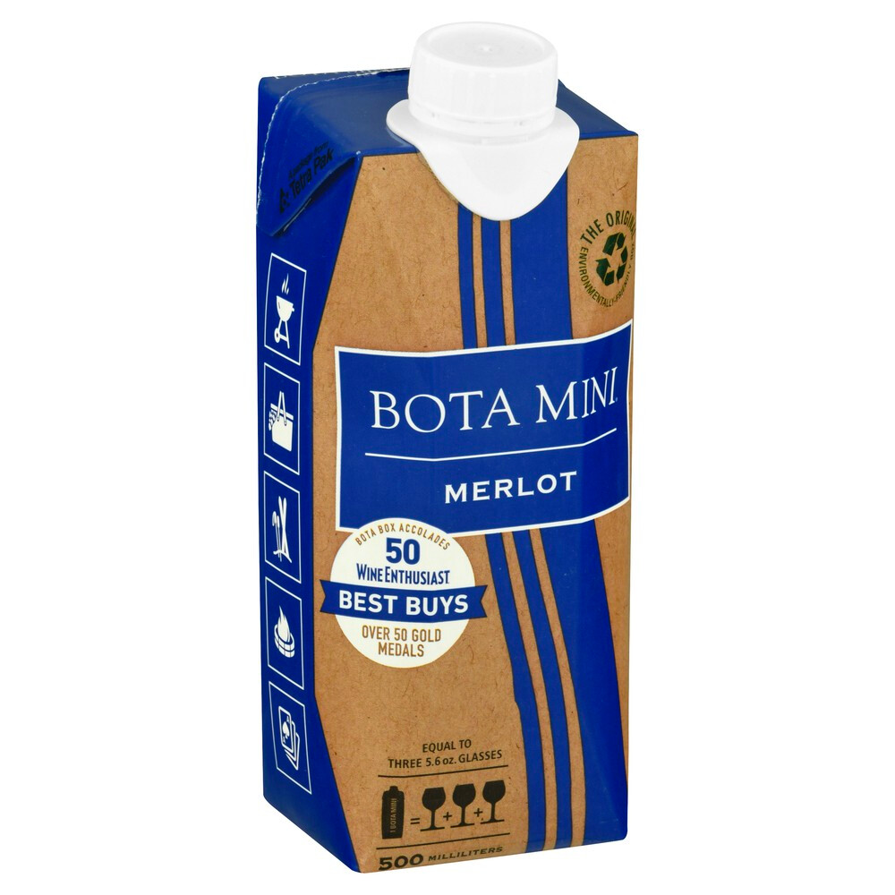 [D] [500ML] Bota Box Merlot California NV