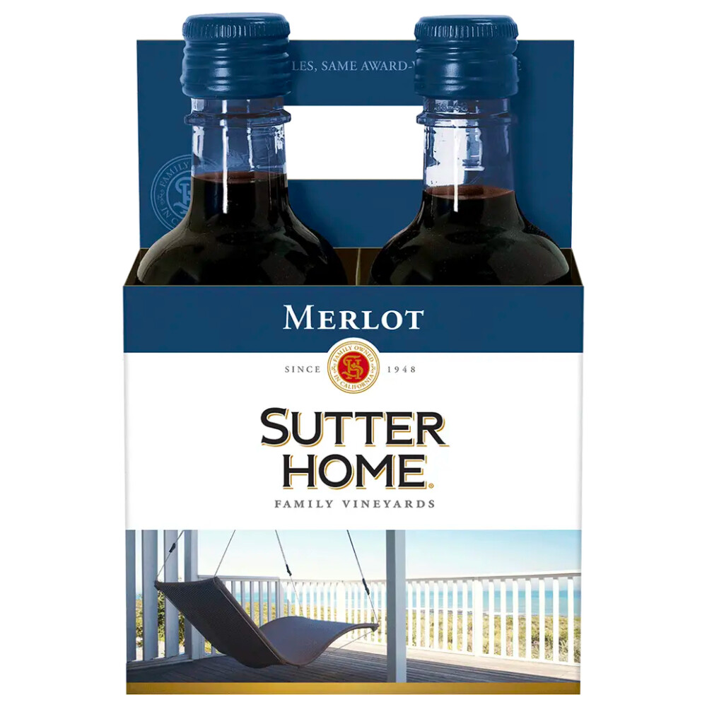 [4pk] Sutter Home Merlot California