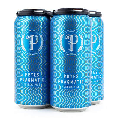Pryes Pragmatic Pilsner 4pk Cans