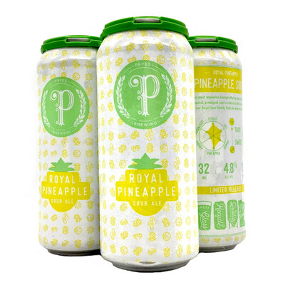 Pryes Royal Pineapple Sour Ale 4pk Can